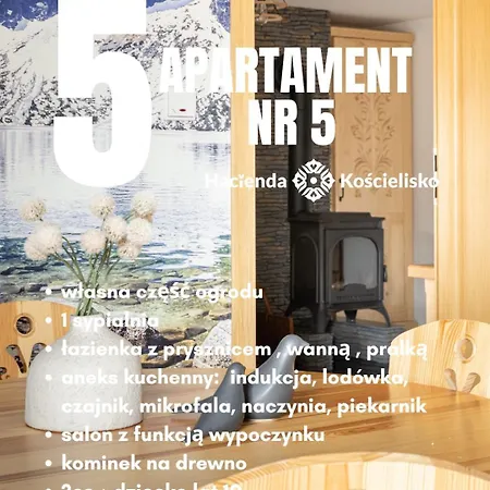 Hacienda - Kierpcowka 5 - Z Widokiem Na Tatry & Apartman Kościelisko